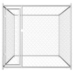 Vidaxl chenil d'ext�rieur pour chiens 193x193x185 cm