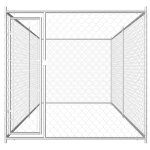 Vidaxl chenil d'ext�rieur pour chiens 382x192x185 cm