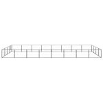 Vidaxl chenil noir 32 m² acier Vidaxl chenil noir 32 m² acier