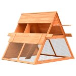 Vidaxl clapier bois de pin et de sapin massif 152x128x108 cm Vidaxl clapier bois de pin et de sapin massif 152x128x108 cm