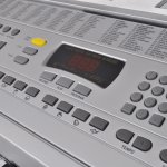 Vidaxl clavier piano electrique avec 61 touches avec stand