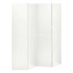 Vidaxl cloisons de s�paration 4 panneaux 2 pcs blanc 160x180 cm acier