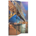 Vidaxl cloison de sparation pliable 120x170 cm pont sydney harbour