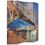 Vidaxl cloison de sparation pliable 160x170 cm pont sydney harbour