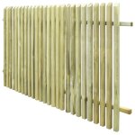 Vidaxl clture de jardin bois de pin imprgn 170 x 100 cm