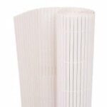 Vidaxl clôture de jardin double face 90x400 cm blanc Vidaxl clôture de jardin double face 90x400 cm blanc
