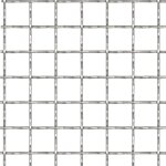 Vidaxl clture de jardin sertie acier inoxydable 100x85 cm 31x31x3 mm