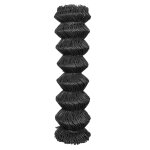 Vidaxl clture  mailles et pointes d'ancrage 0, 8 x 25 m gris