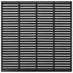Vidaxl clture  persiennes wpc 170x170 cm noir