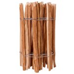 Vidaxl clôture à piquets bois de noisetier 60 x 500 cm Vidaxl clôture à piquets bois de noisetier 60 x 500 cm