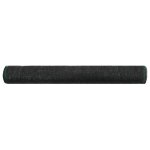 Vidaxl clture de tennis pehd 1, 4 x 50 m noir