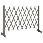 Vidaxl clture en treillis de jardin gris 150x80 cm bois de sapin