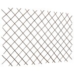 Vidaxl cl�tures en treillis de saule 5 pcs 180x120 cm