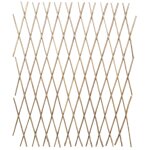 Vidaxl cl�ture en treillis de saule 5 pcs 180x90 cm