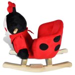 Vidaxl coccinelle  bascule pour bbs