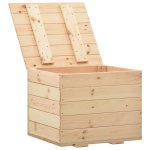 Vidaxl coffre de rangement 60x54x50, 7 cm bois de pin massif