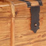 Vidaxl coffre de rangement 90x40x40 cm bois d'acacia solide