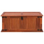 Vidaxl coffre de rangement 90x45x40 cm bois d'acacia solide