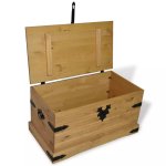 Vidaxl coffre de rangement pin mexicain gamme corona 91x49, 5x47 cm Vidaxl coffre de rangement pin mexicain gamme corona 91x49, 5x47 cm