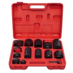 Vidaxl coffret d'adaptateurs extracteur de joint à rotule 14 pièces Vidaxl coffret d'adaptateurs extracteur de joint à rotule 14 pièces