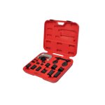 Vidaxl coffret d'adaptateurs extracteur de joint à rotule 21 pièces Vidaxl coffret d'adaptateurs extracteur de joint à rotule 21 pièces
