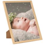 Vidaxl collage de cadres photo 10 pcs de mur table ch�ne clair 18x24cm