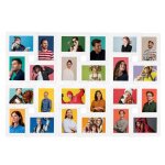 Vidaxl collage de cadres photo pour photo de 24x(10x15 cm) blanc mdf Vidaxl collage de cadres photo pour photo de 24x(10x15 cm) blanc mdf