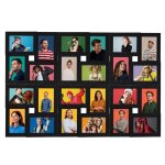 Vidaxl collage de cadres photo pour photo de 24x (10x15 cm) noir mdf Vidaxl collage de cadres photo pour photo de 24x (10x15 cm) noir mdf