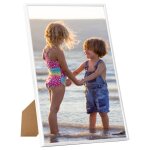 Vidaxl collage de cadres photo 3 pcs au mur table blanc 21x29, 7 cm mdf