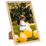 Vidaxl collage de cadres photo 3 pcs au mur table ch�ne clair 18x24cm
