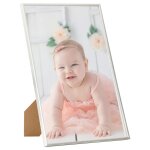 Vidaxl collage de cadres photo 5 pcs de mur table argent 21x29, 7 cm