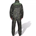 Vidaxl combinaison de pluie avec capuche 2 pcs hommes camouflage xl Vidaxl combinaison de pluie avec capuche 2 pcs hommes camouflage xl