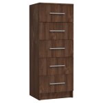 Vidaxl commode haute chêne marron 41x35x106 cm aggloméré Vidaxl commode haute chêne marron 41x35x106 cm aggloméré