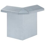 Vidaxl connecteurs de cl�ture � escargot 8 pcs acier 10x10x25 cm