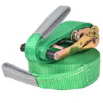 Vidaxl corde lche pour slackline 15 m x 50 mm 150 kg vert