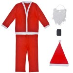 Vidaxl costume de père noël Vidaxl costume de père noël