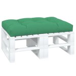 Vidaxl coussin de canap� palette vert 120x80x10 cm
