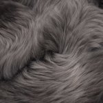 Vidaxl coussins de chaise 2 pcs gris clair 40x40 cm mouton vritable