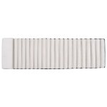 Vidaxl coussin de chaise longue crme daim