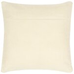 Vidaxl coussin chindi gris clair 60x60 cm cuir et coton