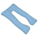 Vidaxl coussin de grossesse 90 x 145 cm bleu clair Vidaxl coussin de grossesse 90 x 145 cm bleu clair