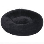 Vidaxl coussin lavable pour chiens / chats noir 90x90x16 cm peluche