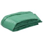 Vidaxl coussin de s�curit� pe vert de trampoline rond de 3, 05 m