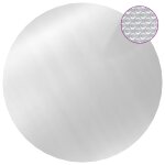 Vidaxl couverture de piscine argent 455 cm pe