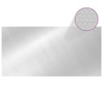 Vidaxl couverture de piscine rectangulaire 1200x600 cm pe argent