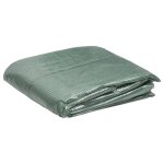 Vidaxl couverture de remplacement serre (6, 5025 m) 255x255x194cm vert