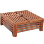 Vidaxl couverture de support de parasol en bois Vidaxl couverture de support de parasol en bois
