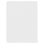 Vidaxl couvre - matelas matelassé blanc 160x200 cm lourd Vidaxl couvre - matelas matelassé blanc 160x200 cm lourd