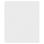 Vidaxl couvre - matelas matelass� blanc 180x200 cm lourd