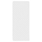 Vidaxl couvre - matelas matelassé blanc 90x200 cm lourd Vidaxl couvre - matelas matelassé blanc 90x200 cm lourd